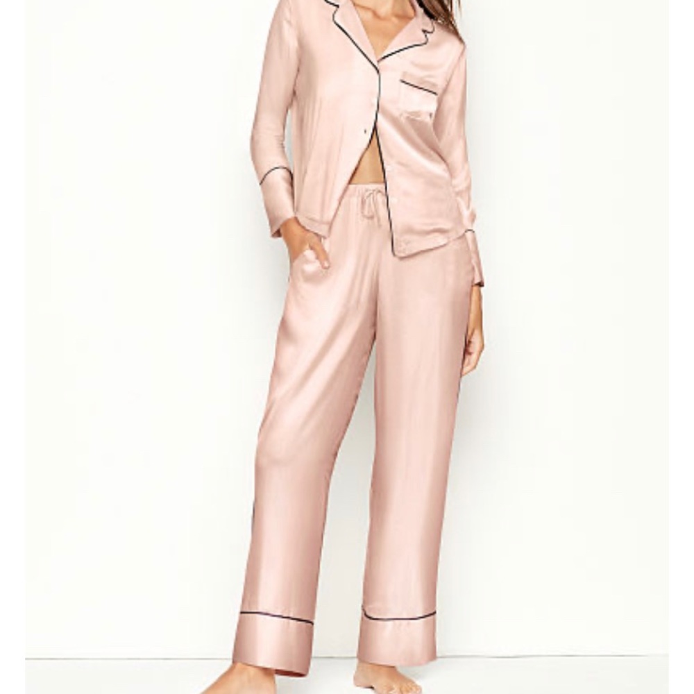Victoria’s Secret Satin Long PJ Set